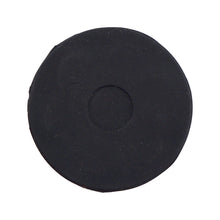 Load image into Gallery viewer, NADR169F Neodymium Rubber Coated Round Base Magnet with Female Thread - Top View