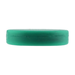 SND100G Neodymium Silicone-Covered Disc Magnet - Front, Back, and Side View