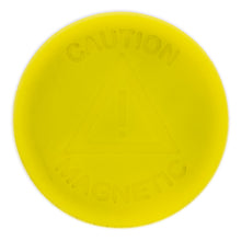 Load image into Gallery viewer, SND100Y Neodymium Silicone-Covered Disc Magnet - Bottom View