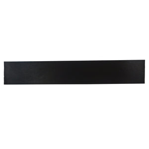 ZGN03040W/WKSS6 Pre-cut Magnetic Labeling Strip w/ White Vinyl Surface - Front View