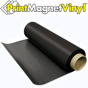 ZG2024BL25 PrintMagnetVinyl™ Flexible Magnetic Sheet - Black - 