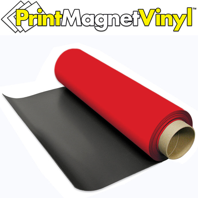 ZG2024R10 PrintMagnetVinyl™ Flexible Magnetic Sheet - Red - 