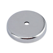 Load image into Gallery viewer, 07606 Super Blue™ Neodymium Round Base Magnet - Top View