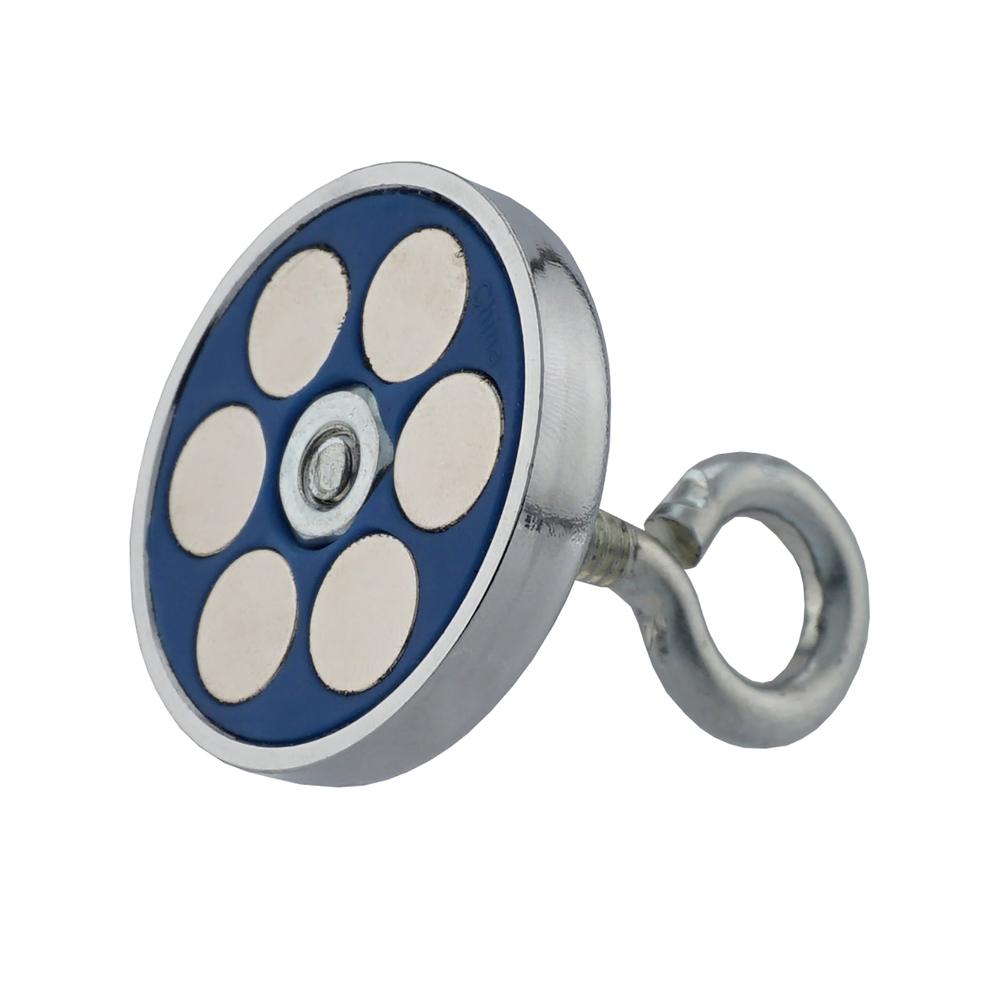 Load image into Gallery viewer, 07606 Super Blue™ Neodymium Round Base Magnet - In Use