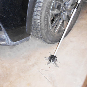 07597 Telescoping Magnetic Pick-Up Pal™ - In Use In Driveway
