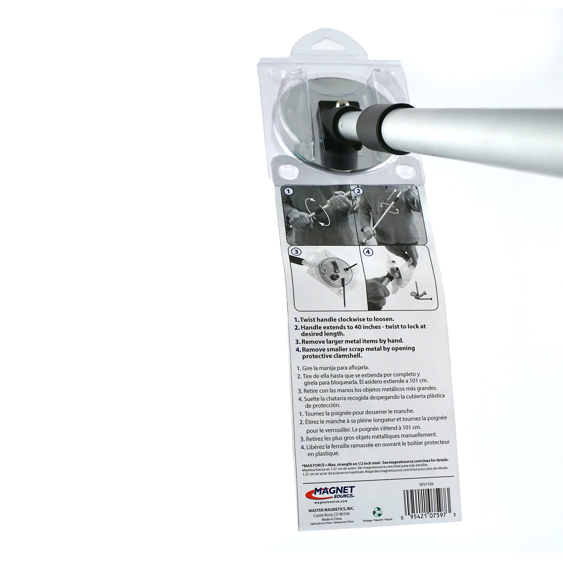 Load image into Gallery viewer, 07597 Telescoping Magnetic Pick-Up Pal™ - Right Side View