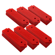 Load image into Gallery viewer, VWSM6-R Vehicle Wrap Magnets (6pk, Red) - 45 Degree Angle View