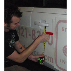 VWSM6-R Vehicle Wrap Magnets (6pk, Red) - In Use