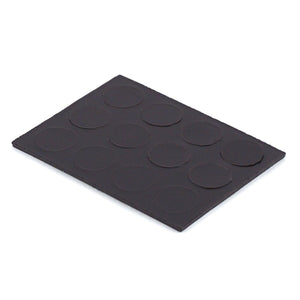 07070 Flexible Magnetic Discs with Adhesive (12pk) - 45 Degree Angle View