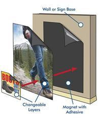 FlexIRON™ Magnetic Receptive Sheet w/ Adhesive