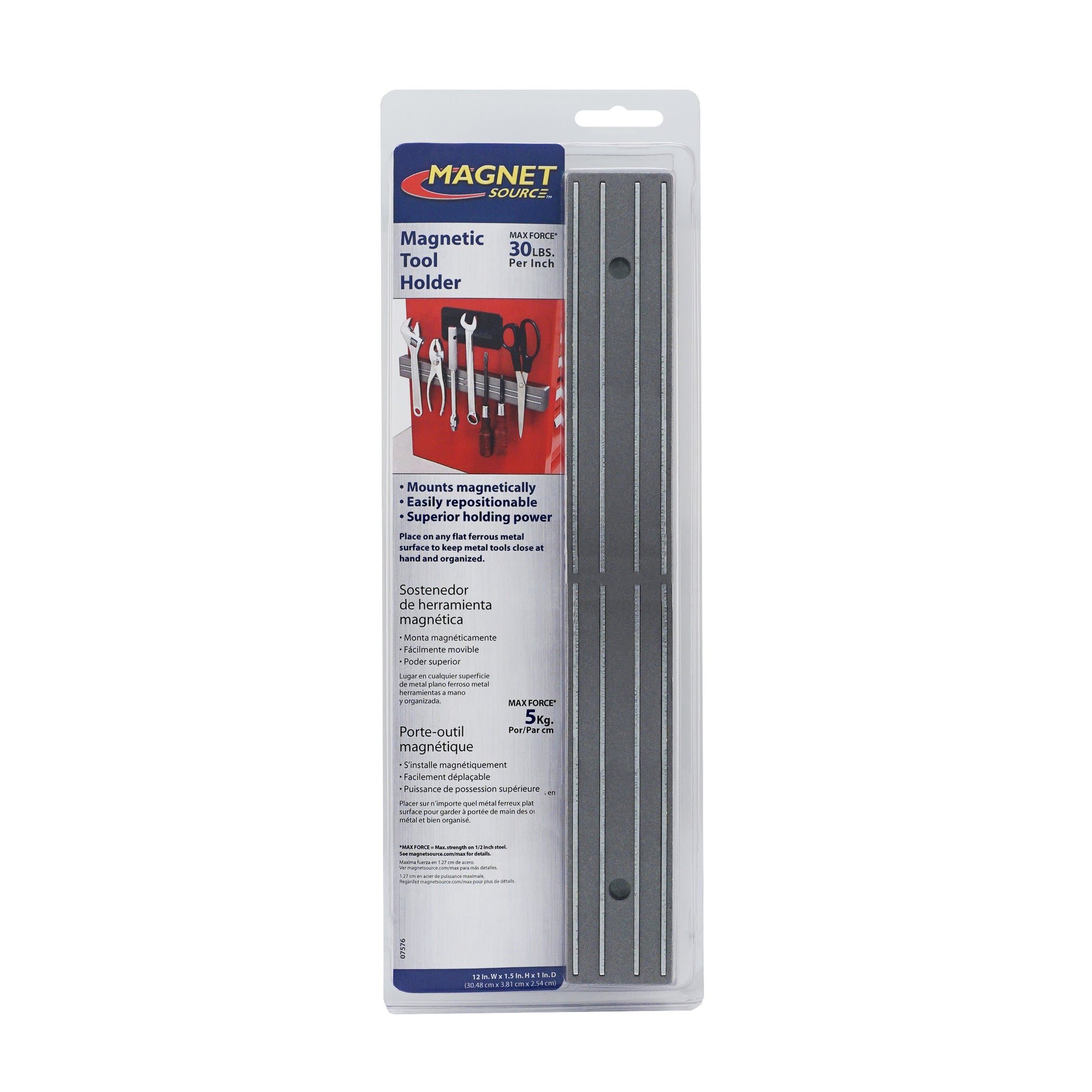 Load image into Gallery viewer, 07576 12&quot; Magnetic Tool Bar¸ Magnetic Mount - Packaging