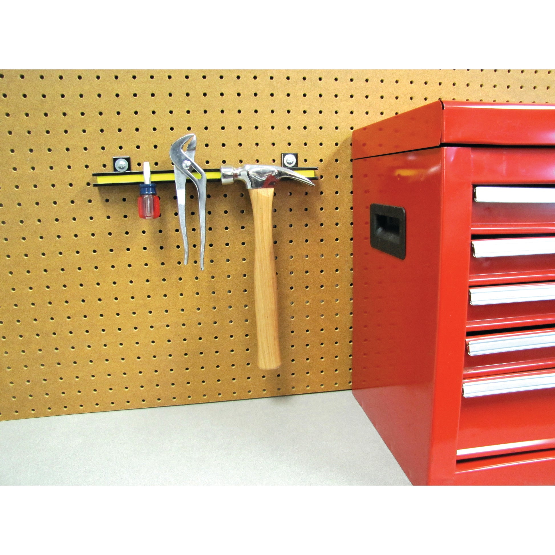 Load image into Gallery viewer, AM2PL40TSLOT 13&quot; Magnetic Tool Bar¸ Nut and Bolt - In Use