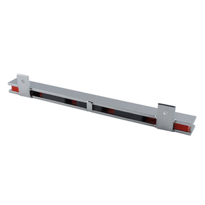 SDAMC13PLC 13" Magnetic Tool Bar¸ Screw Mount - Scratch & Dent - 45 Degree Angle View