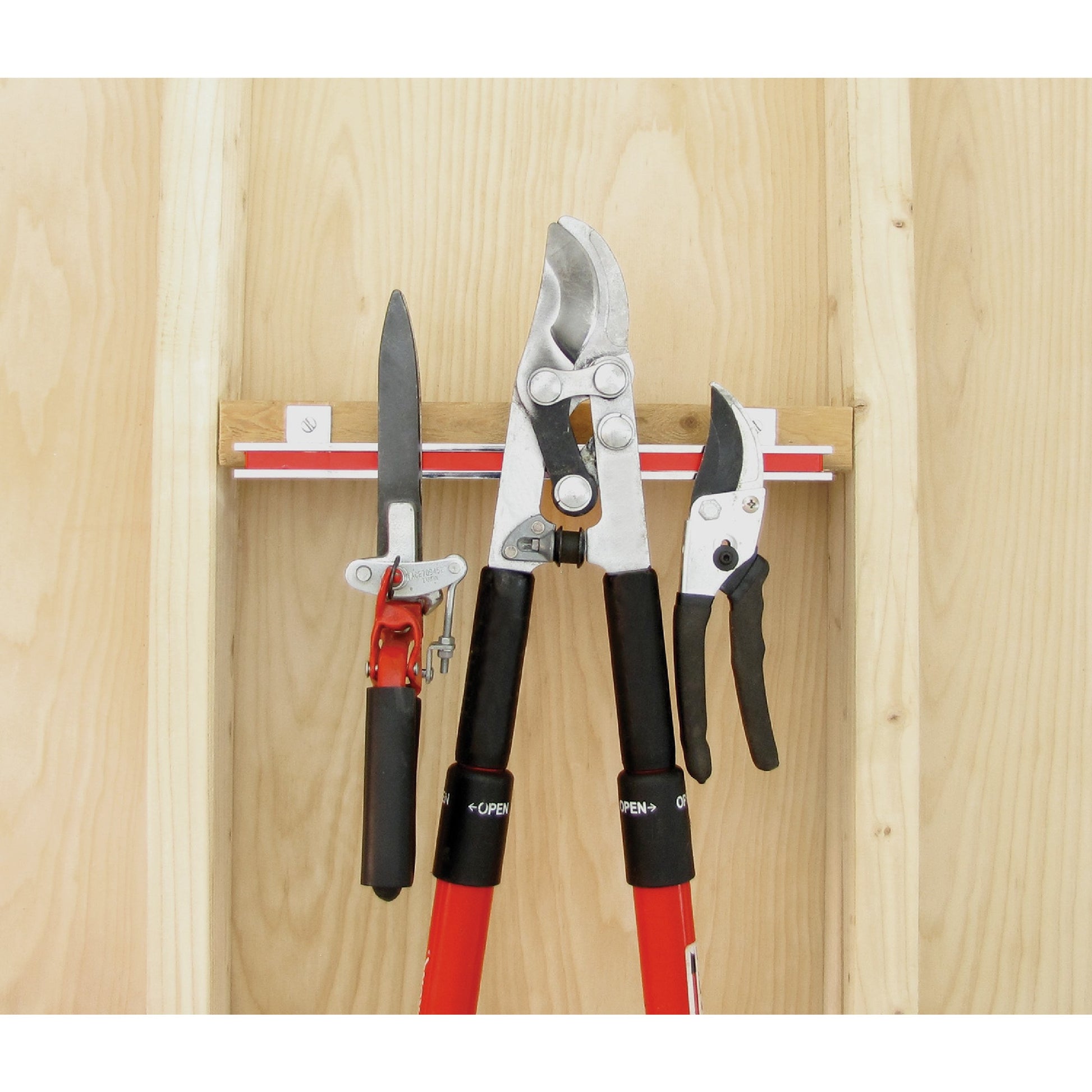 Load image into Gallery viewer, 07664 13&quot; Magnetic Tool Bar¸ Screw Mount - In Use