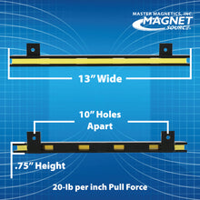 Load image into Gallery viewer, AM2PLC 13&quot; Magnetic Tool Bar¸ Screw Mount - Specifications