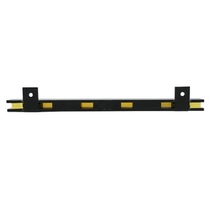 AM2PLC 13" Magnetic Tool Bar¸ Screw Mount - Back View