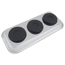 Load image into Gallery viewer, 07686 14&quot; Rectangle Magnetic Parts Tray - Bottom View