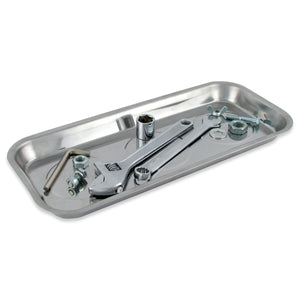 07686 14" Rectangle Magnetic Parts Tray - In Use