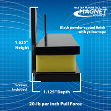 Load image into Gallery viewer, AM4PLC 18&quot; Magnetic Tool Bar¸ Screw Mount - Top View