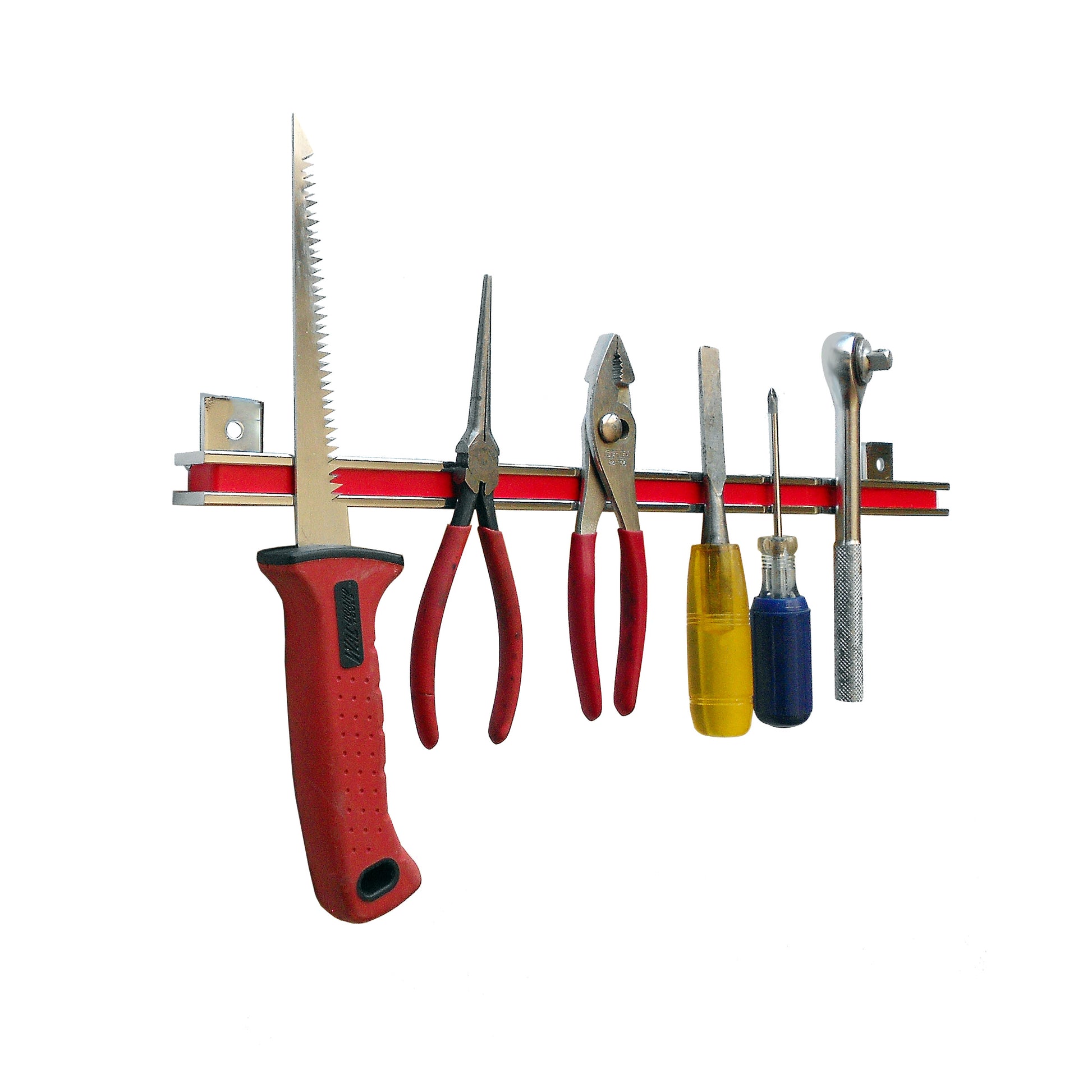 Load image into Gallery viewer, AMC18PLC 18&quot; Magnetic Tool Bar¸ Screw Mount - In Use
