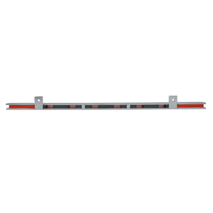 AMC18PLC 18" Magnetic Tool Bar¸ Screw Mount - Back View