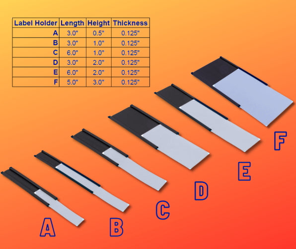 Magnetic Label Holders