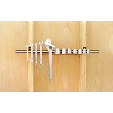 Load image into Gallery viewer, 07661 24&quot; Magnetic Tool Bar¸ Screw Mount - In Use
