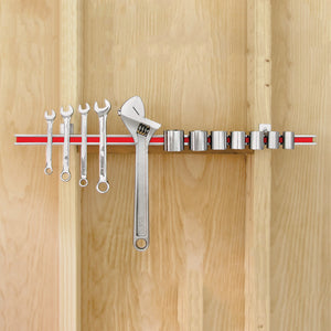 AMC24PLC 24" Magnetic Tool Bar¸ Screw Mount - In Use