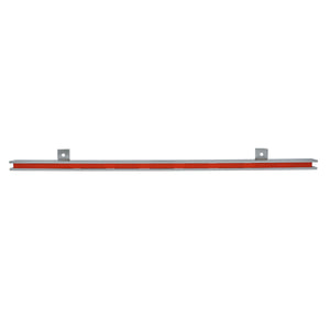 AMC24PLC 24" Magnetic Tool Bar¸ Screw Mount - Front View