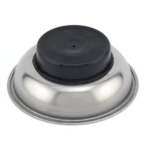 07683 3" Round Magnetic Parts Tray - Bottom View