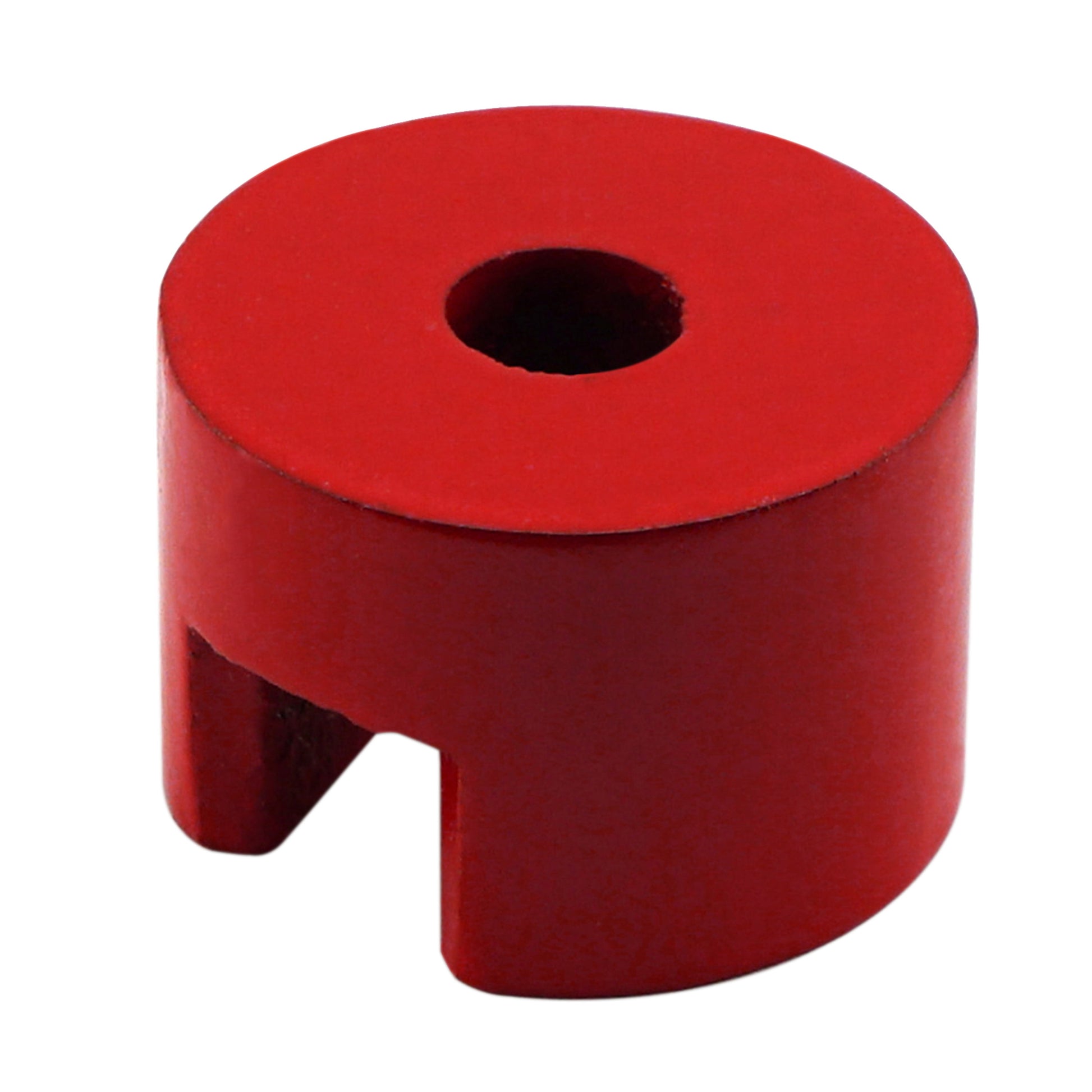 Load image into Gallery viewer, 07259 Alnico 2-Pole Button Magnet with Keeper - 45 Degree Angle View