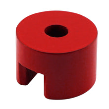 Load image into Gallery viewer, 07259 Alnico 2-Pole Button Magnet with Keeper - 45 Degree Angle View