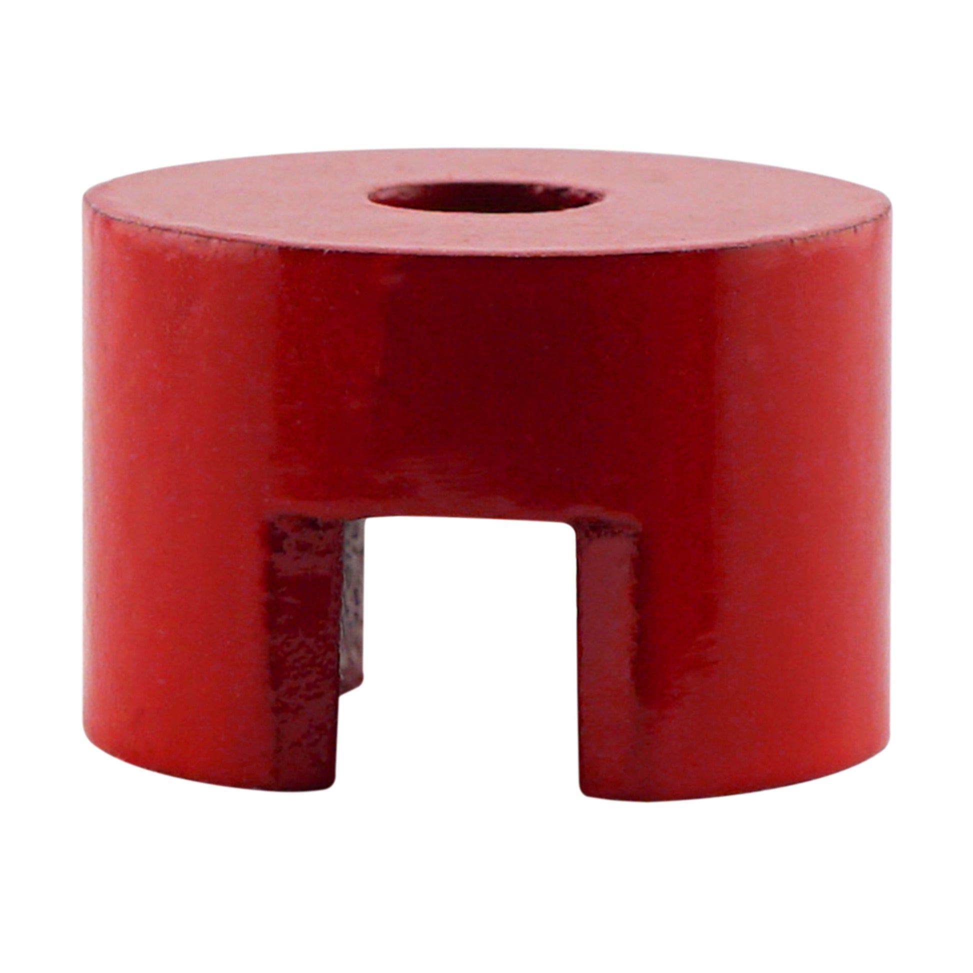Load image into Gallery viewer, 07259 Alnico 2-Pole Button Magnet with Keeper - Side View