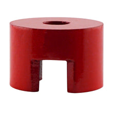 Load image into Gallery viewer, 07259 Alnico 2-Pole Button Magnet with Keeper - Side View