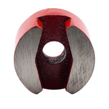 Load image into Gallery viewer, 07259 Alnico 2-Pole Button Magnet with Keeper - Bottom View