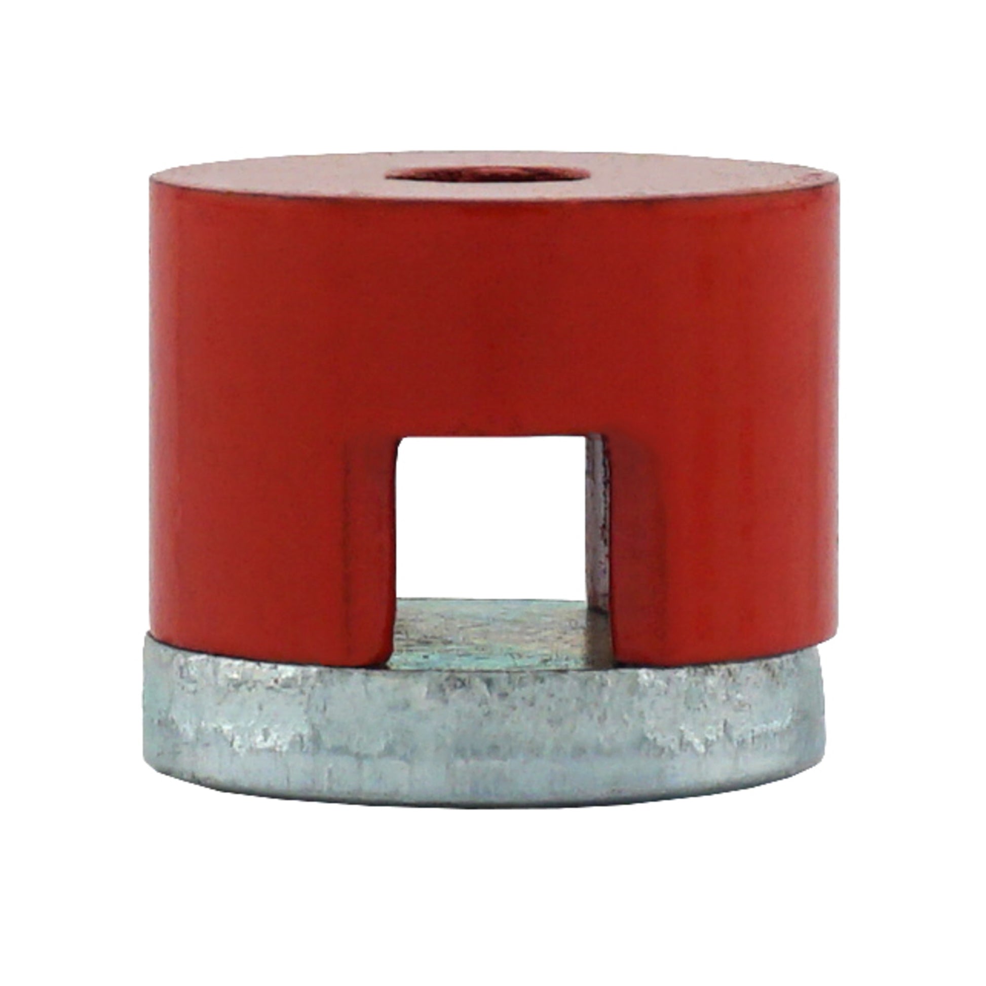 Load image into Gallery viewer, AH2822N Alnico 2-Pole Holding Magnet with Keeper - Bottom View