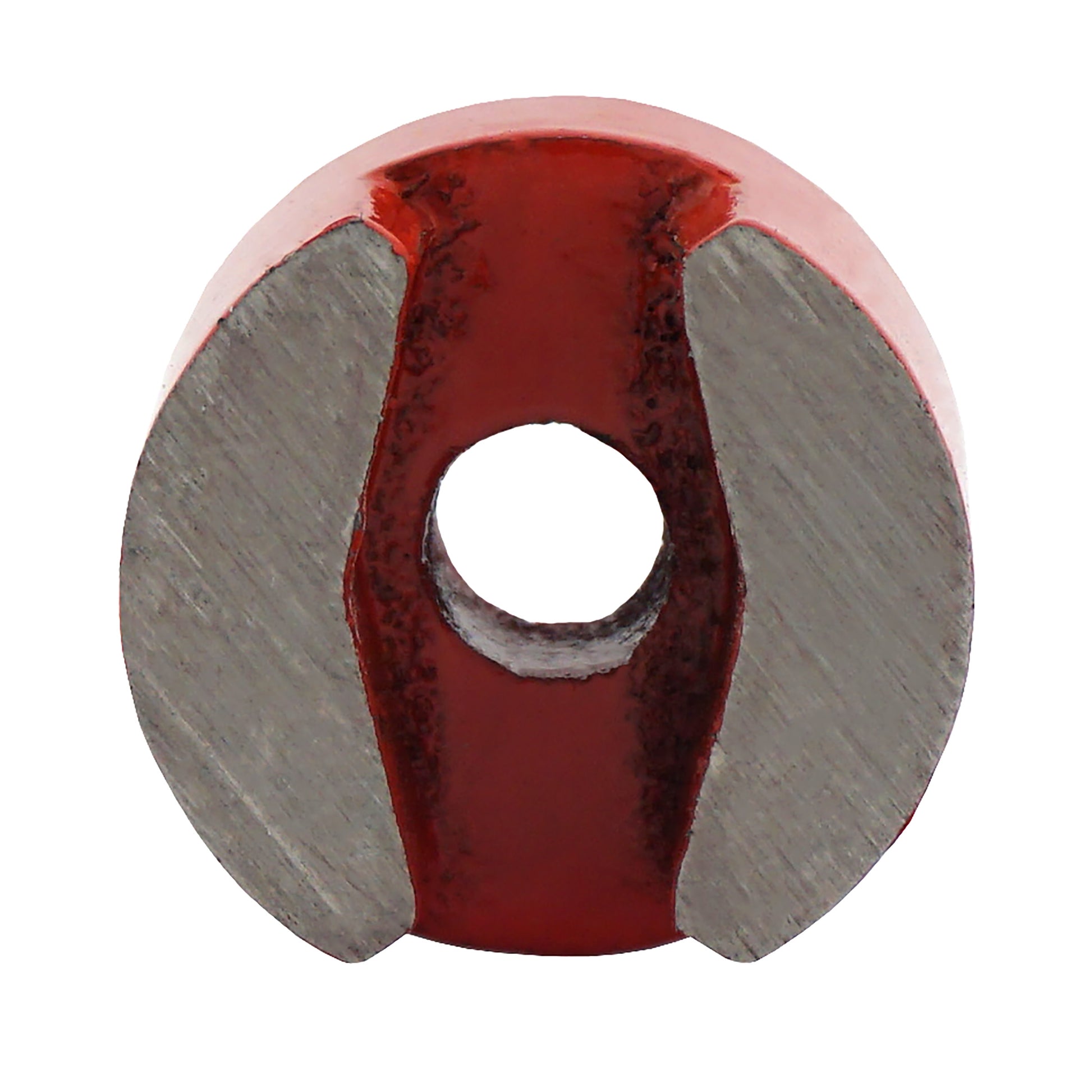 Load image into Gallery viewer, AH2822N Alnico 2-Pole Holding Magnet with Keeper - Bottom View