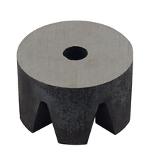 Load image into Gallery viewer, AH63130MAG Alnico 6-Pole Holding Magnet - 45 Degree Angle View
