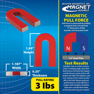 07225 Alnico Horseshoe Magnet with Keeper - Specifications