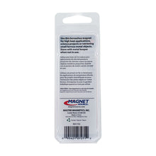 Load image into Gallery viewer, 07271 Alnico Horseshoe Magnet with Keeper - Back of Packaging