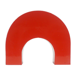 HS025000 Alnico Horseshoe Magnet with Keeper - Back View