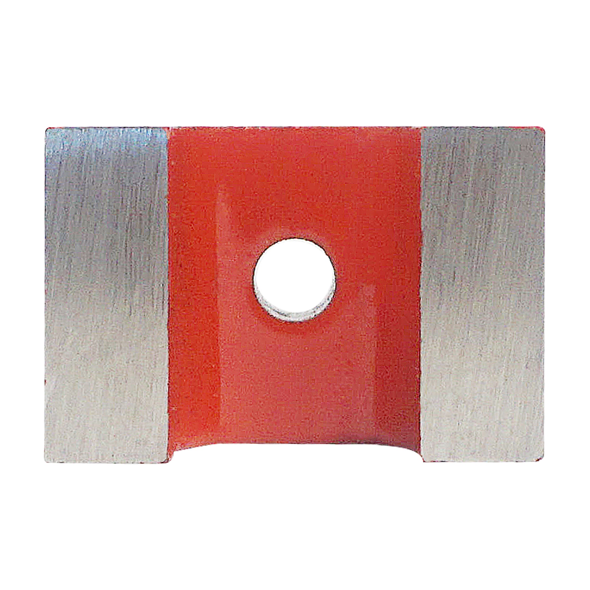 Load image into Gallery viewer, HS812N Alnico Horseshoe Magnet with Keeper - Bottom View