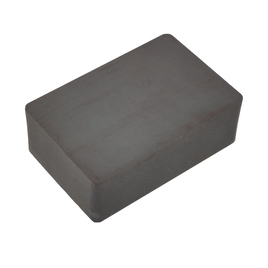 CB1863N Ceramic Block Magnet - 45 Degree Angle View