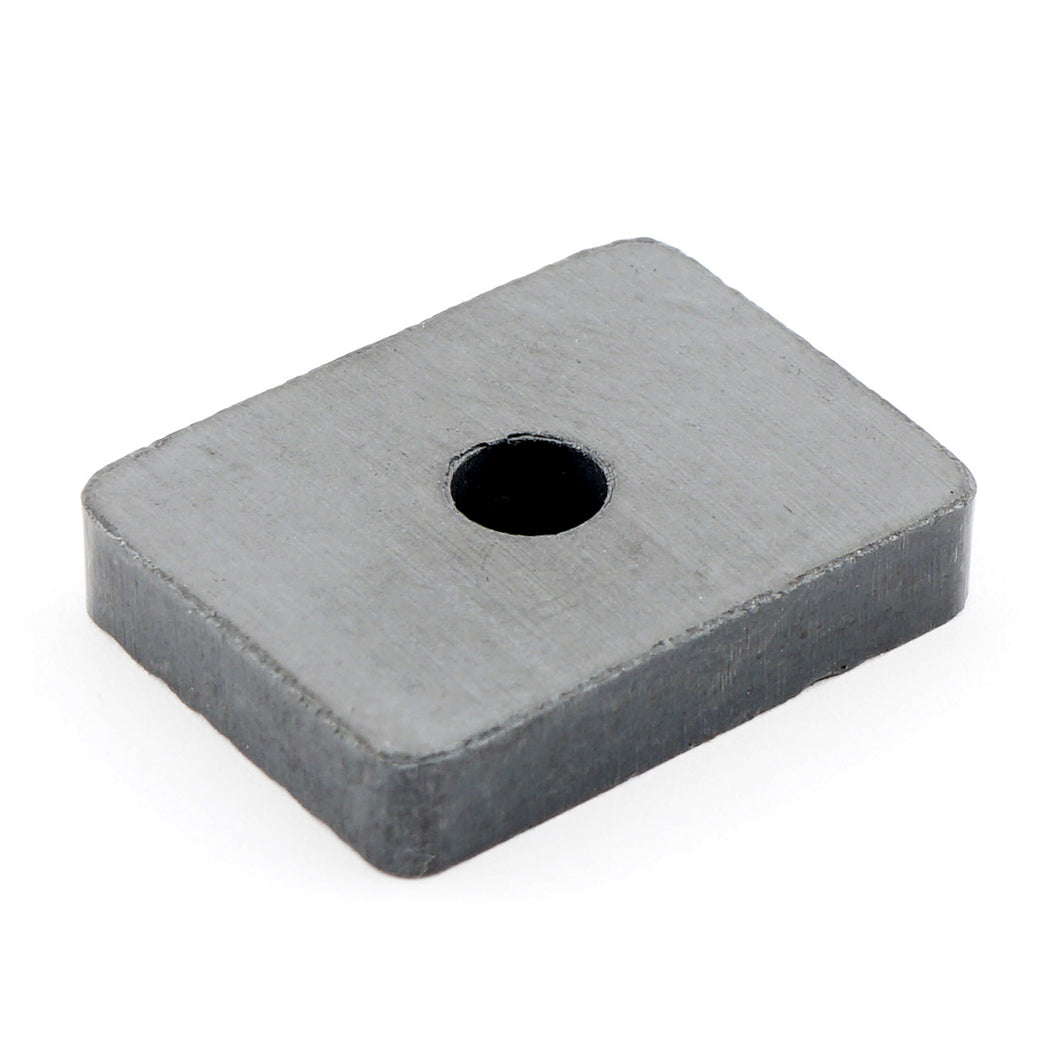 CB41IPC Ceramic Block Magnet - 45 Degree Angle View