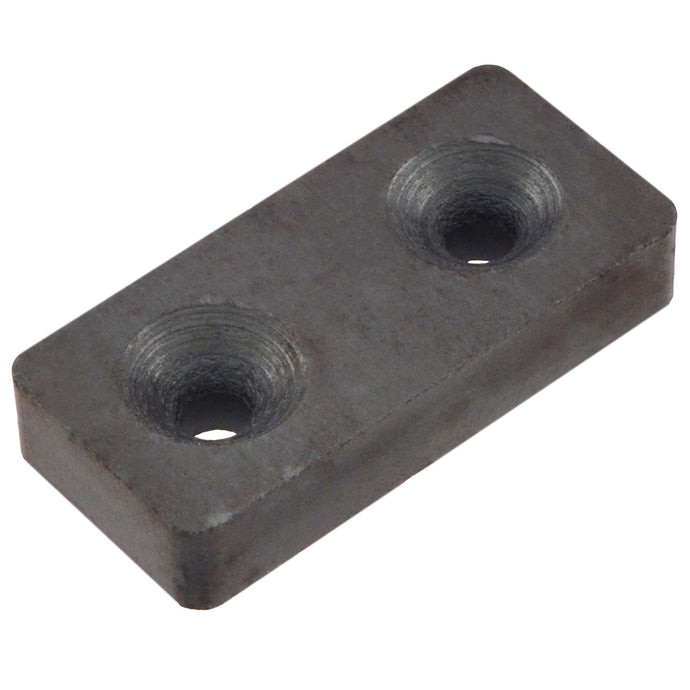 CB60/2H Ceramic Block Magnet - 45 Degree Angle View