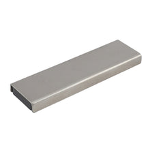 Load image into Gallery viewer, CA293 Ceramic Channel Magnet with Plated Base - 45 Degree Angle View