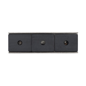 CA293 Ceramic Channel Magnet with Plated Base - Top View