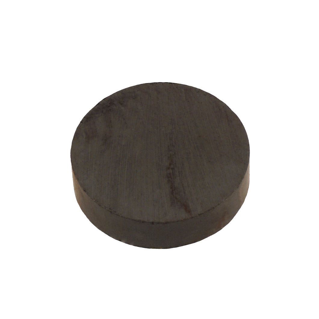 CD010002 Ceramic Disc Magnet - 45 Degree Angle View
