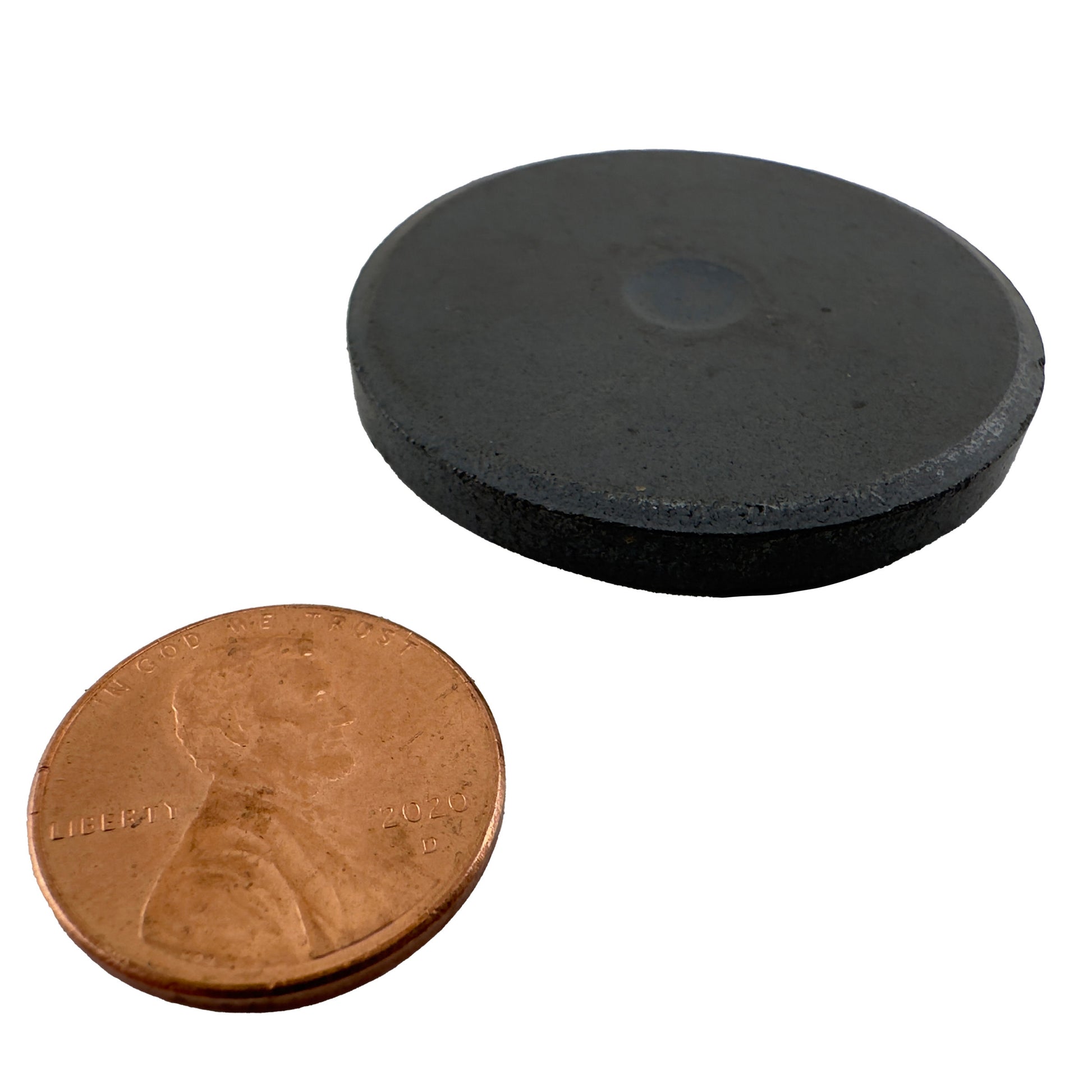 Load image into Gallery viewer, 07041 Ceramic Disc Magnets (2pk) - 45 Degree Angle View