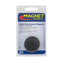 Load image into Gallery viewer, 07041 Ceramic Disc Magnets (2pk) - Side View